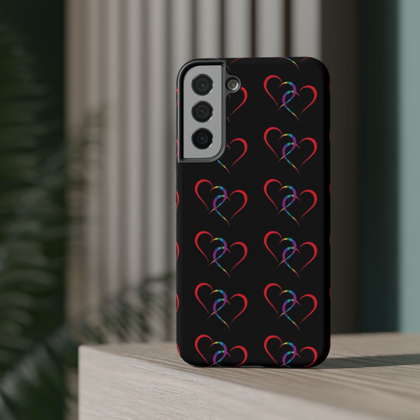 "Hearts" - Impact-Resistant Cases