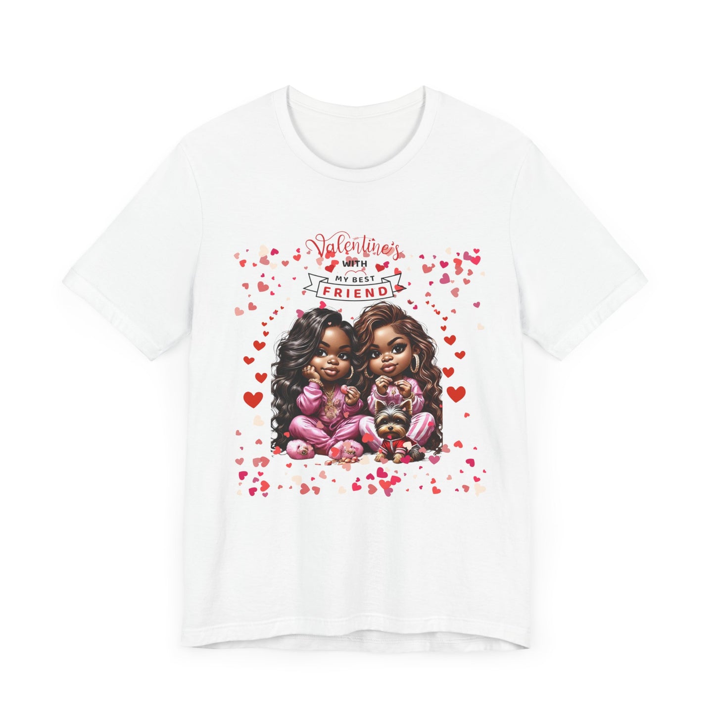 "Best Friend" - Unisex Jersey Short Sleeve Tee