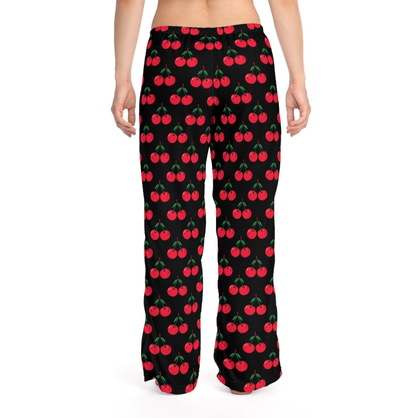 Cherries Valentines Day Women's Pajama Pants