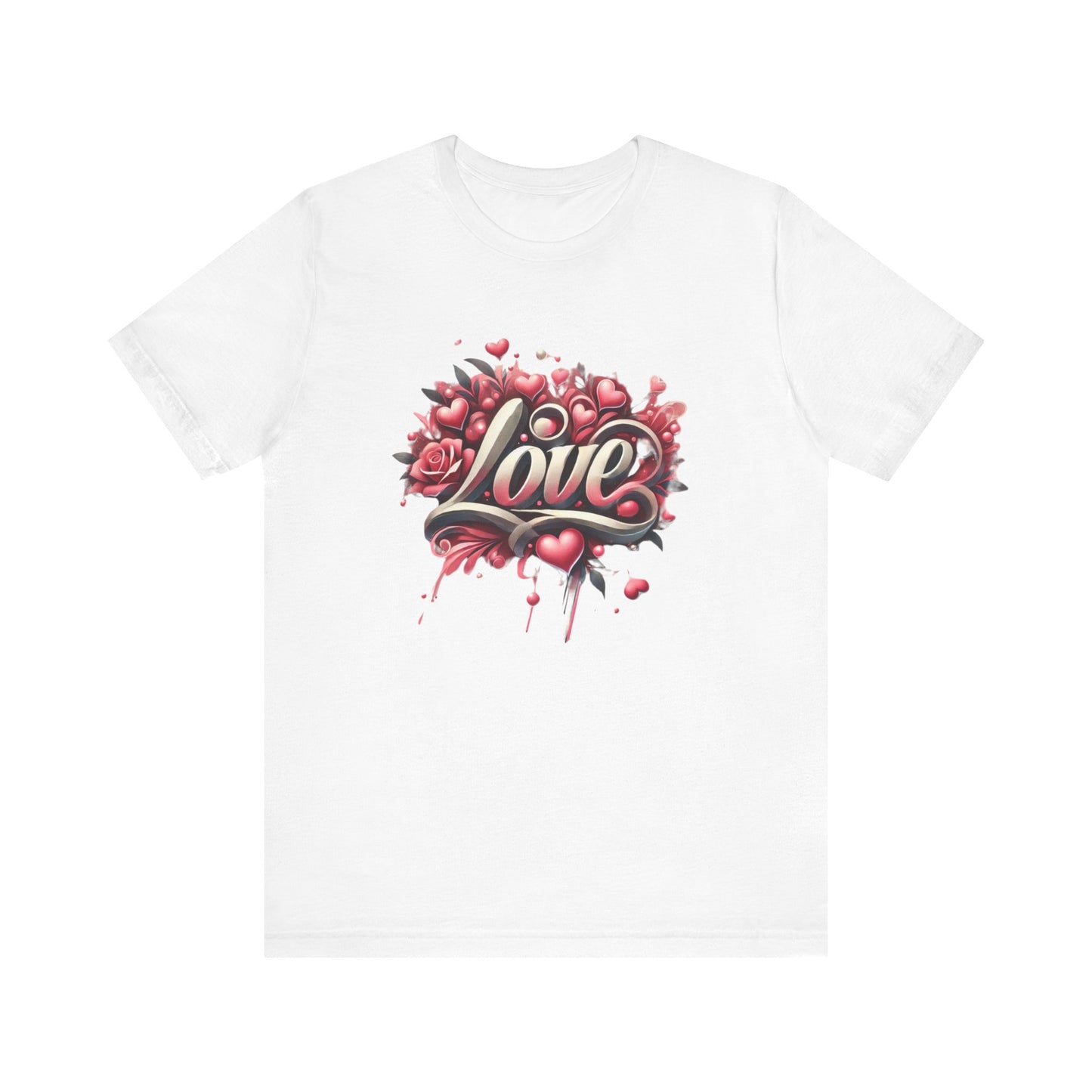 "Love" - Unisex Jersey Short Sleeve Tee
