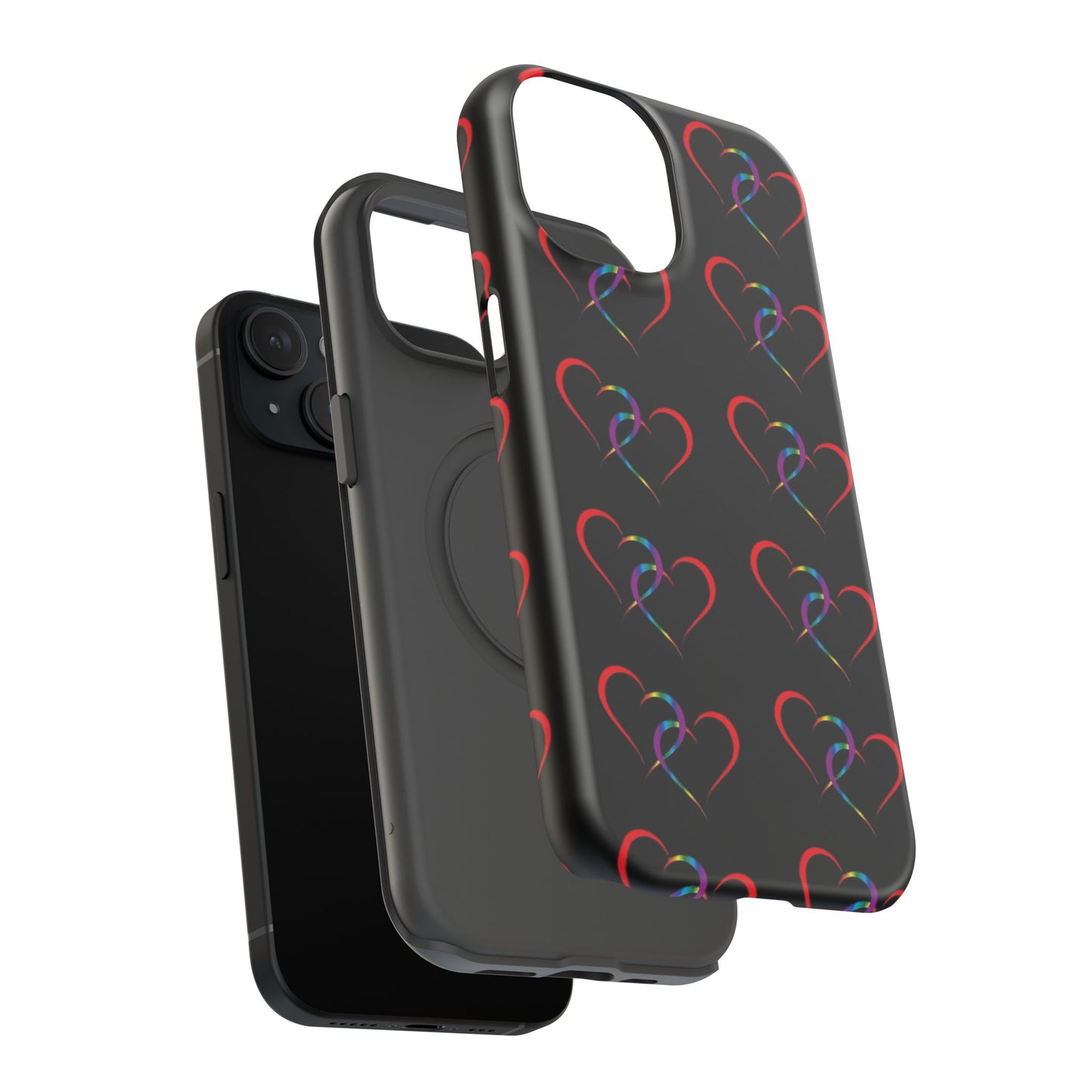 "Hearts" - Impact-Resistant Cases