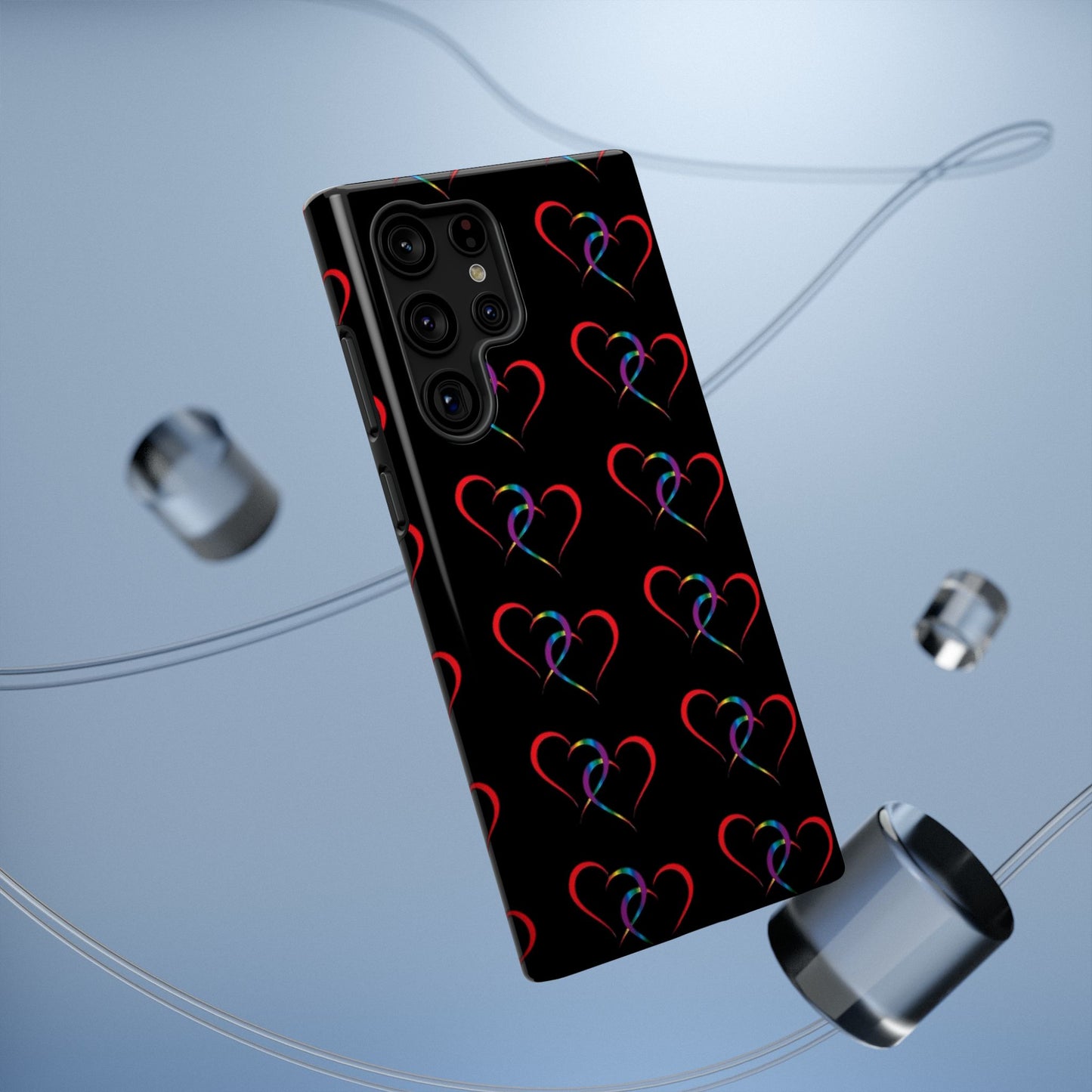 "Hearts" - Impact-Resistant Cases