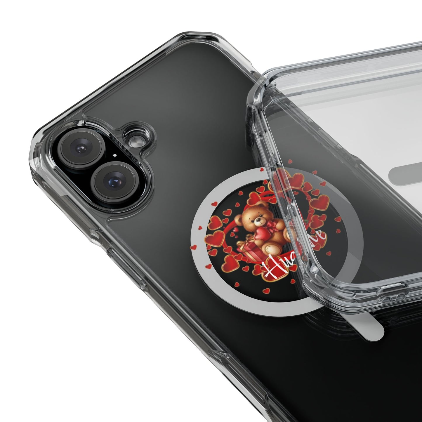 Magnet Case - Hug Me Teddy Bear Design