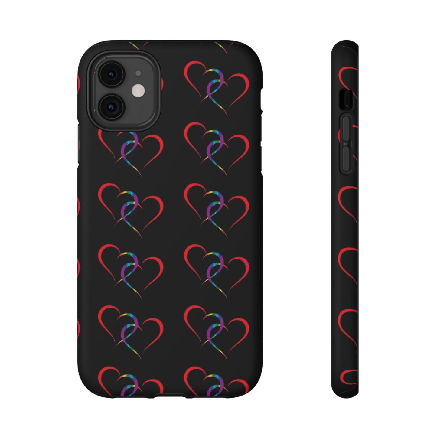 "Hearts" - Impact-Resistant Cases