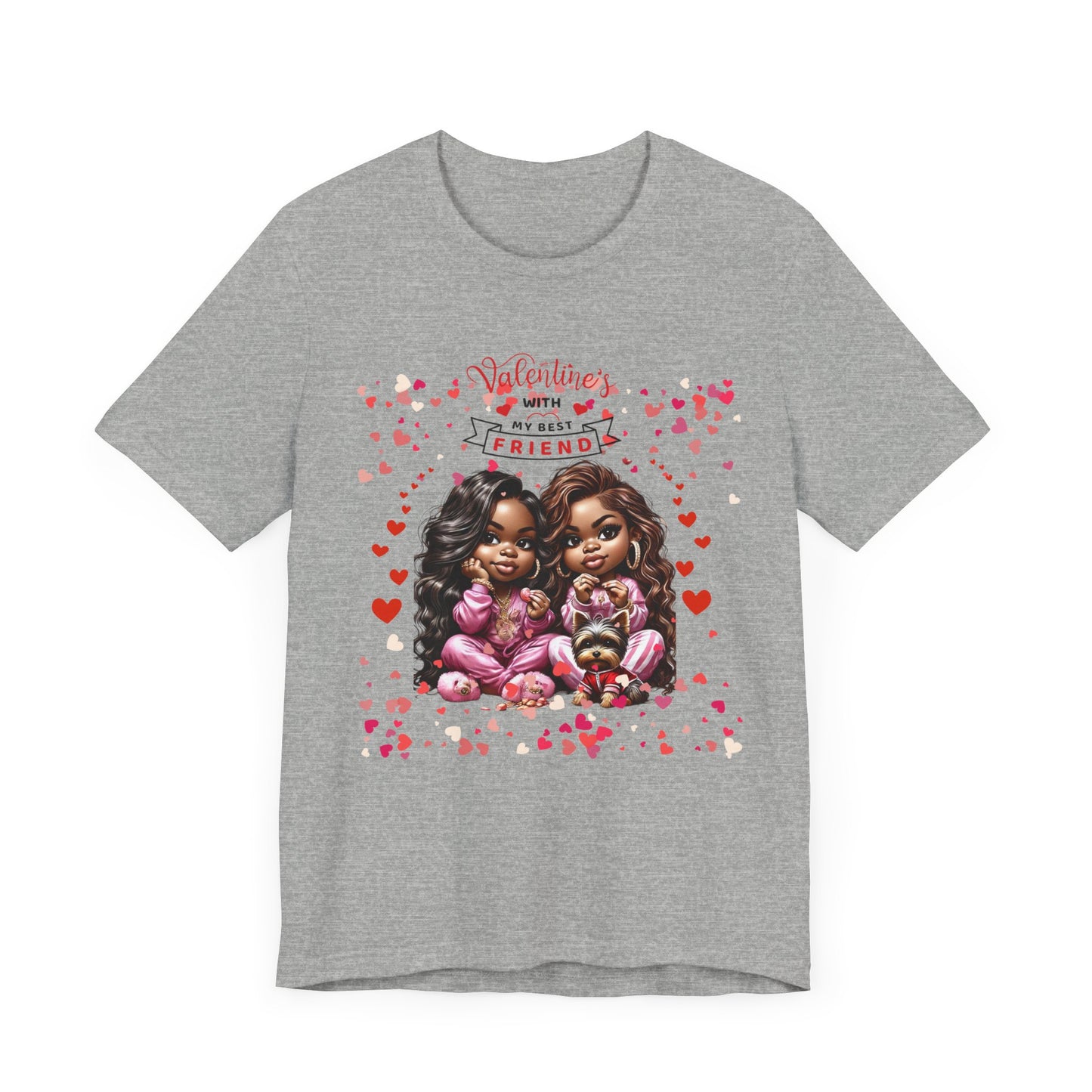 "Best Friend" - Unisex Jersey Short Sleeve Tee