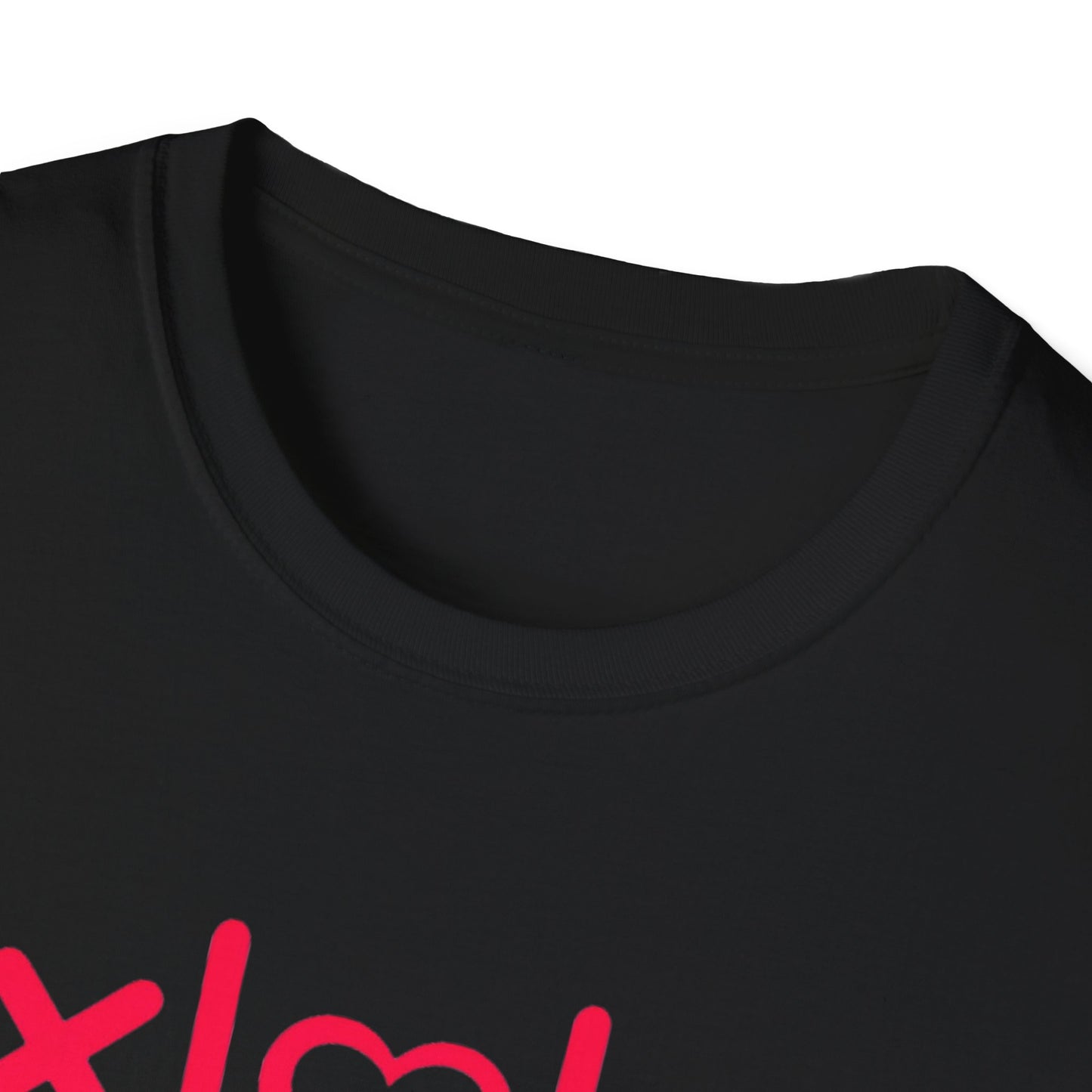 Valentines Day Unisex T-Shirt - Tic Tac Toe Design