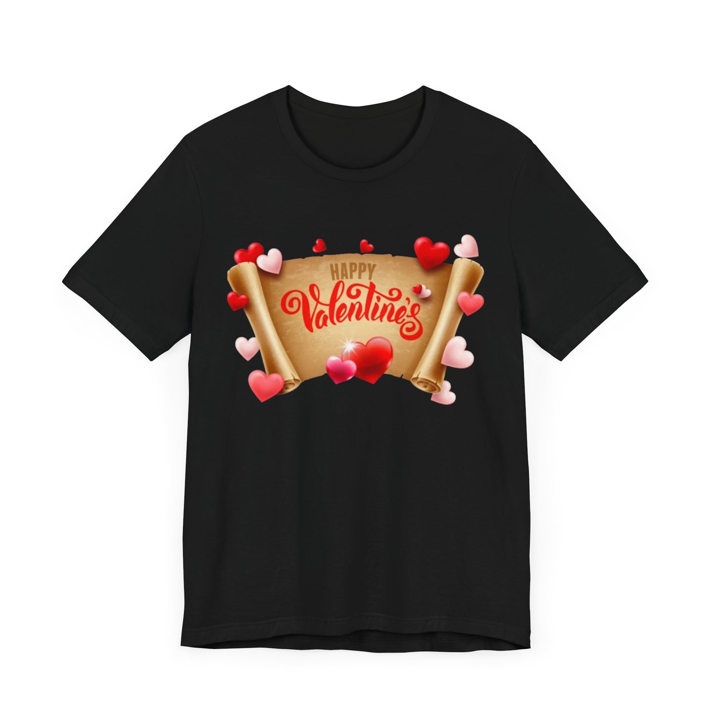 "Happy Valentines Day" - Unisex Jersey Short Sleeve Tee