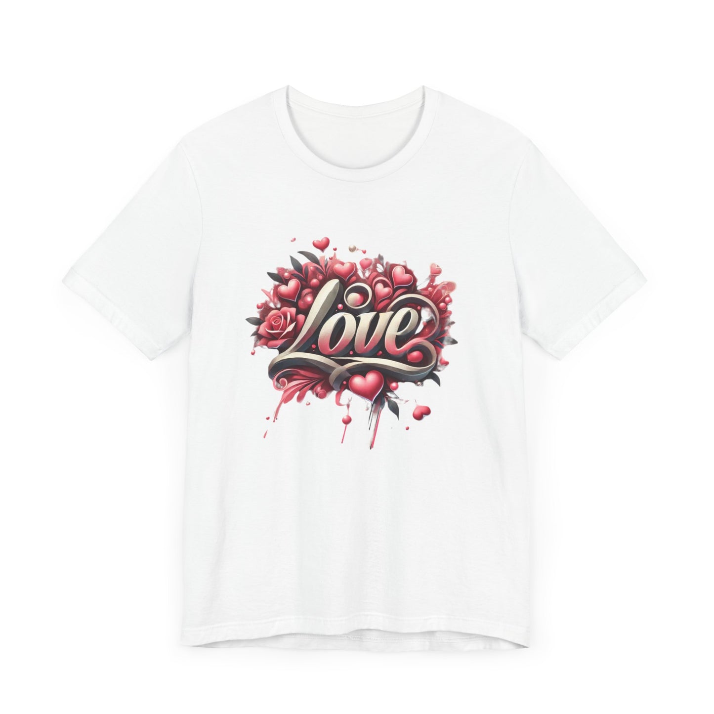 "Love" - Unisex Jersey Short Sleeve Tee