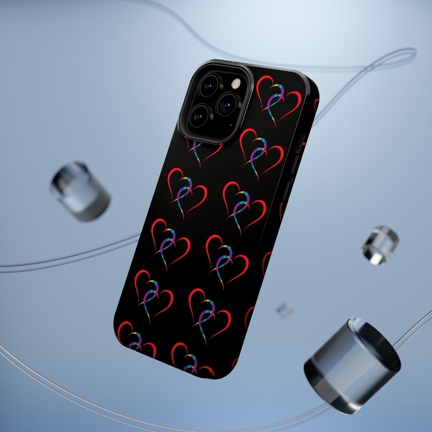 "Hearts" - Impact-Resistant Cases