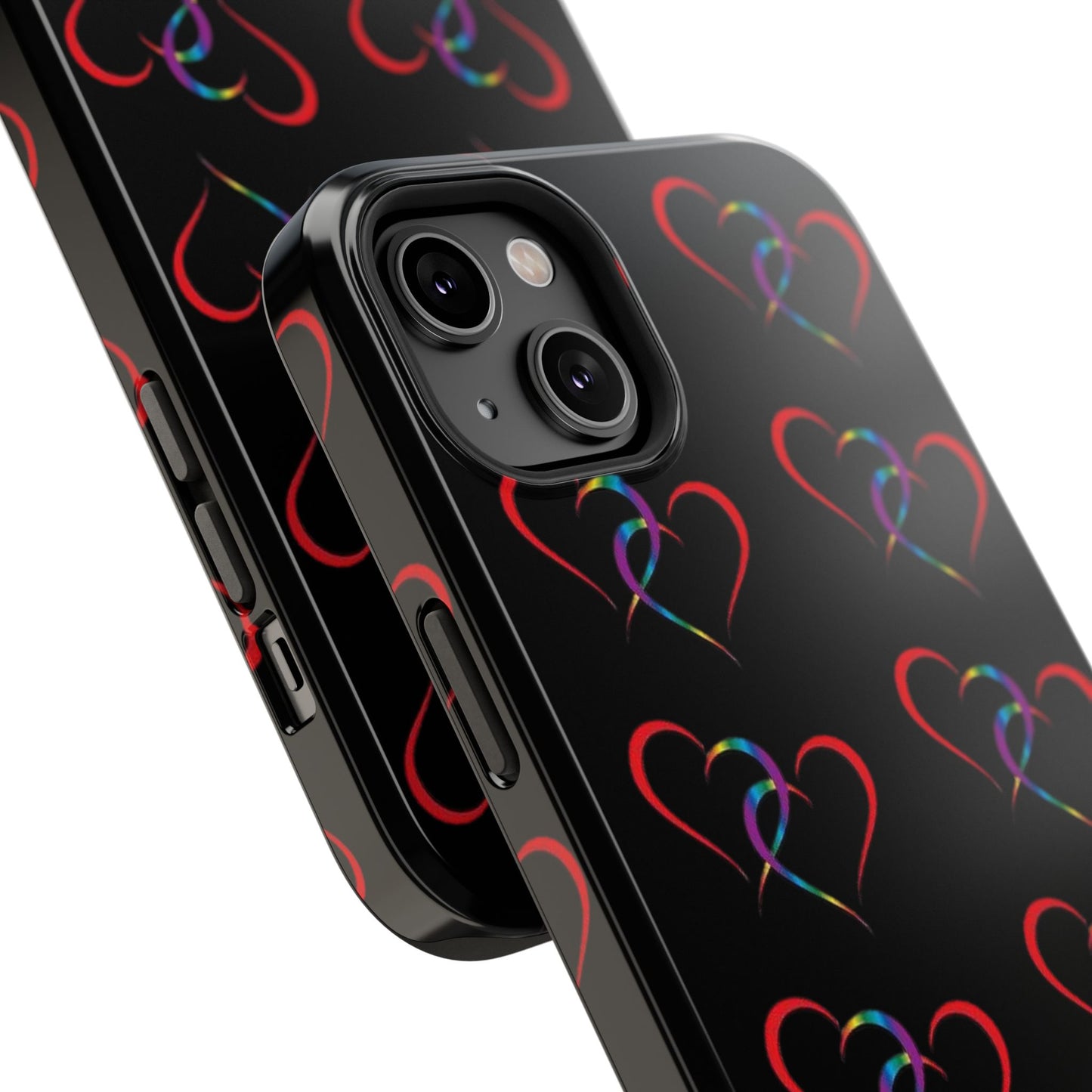 "Hearts" - Impact-Resistant Cases