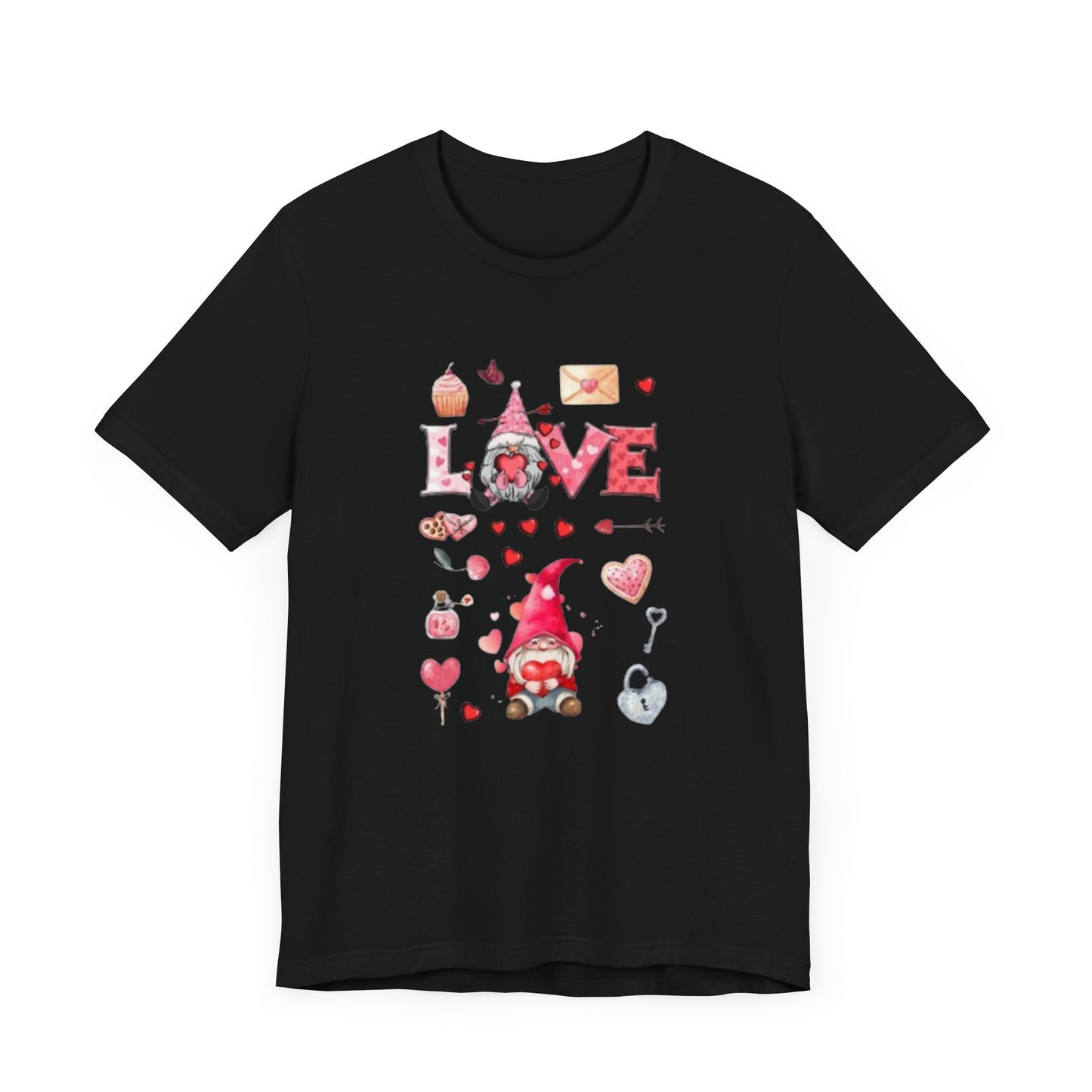 "Gnome Love" - Unisex Jersey Short Sleeve Tee