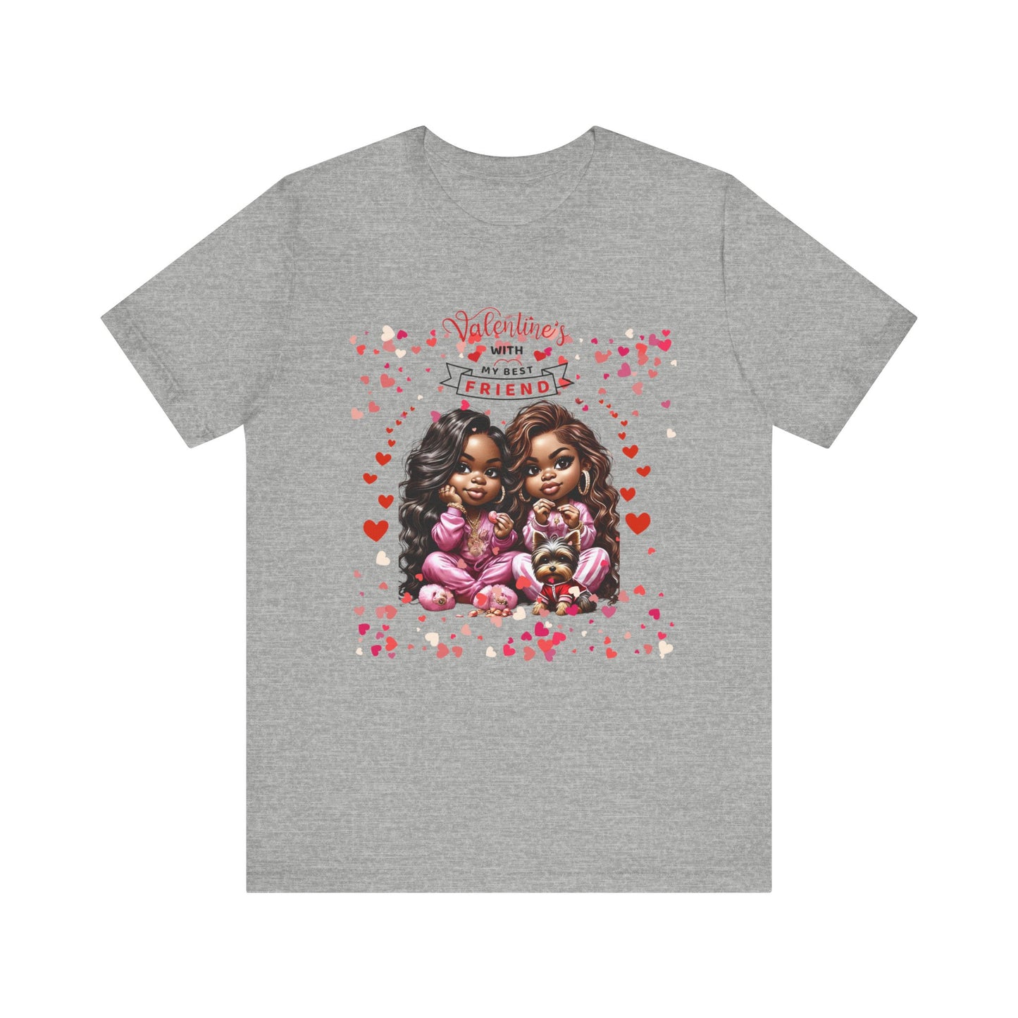 "Best Friend" - Unisex Jersey Short Sleeve Tee