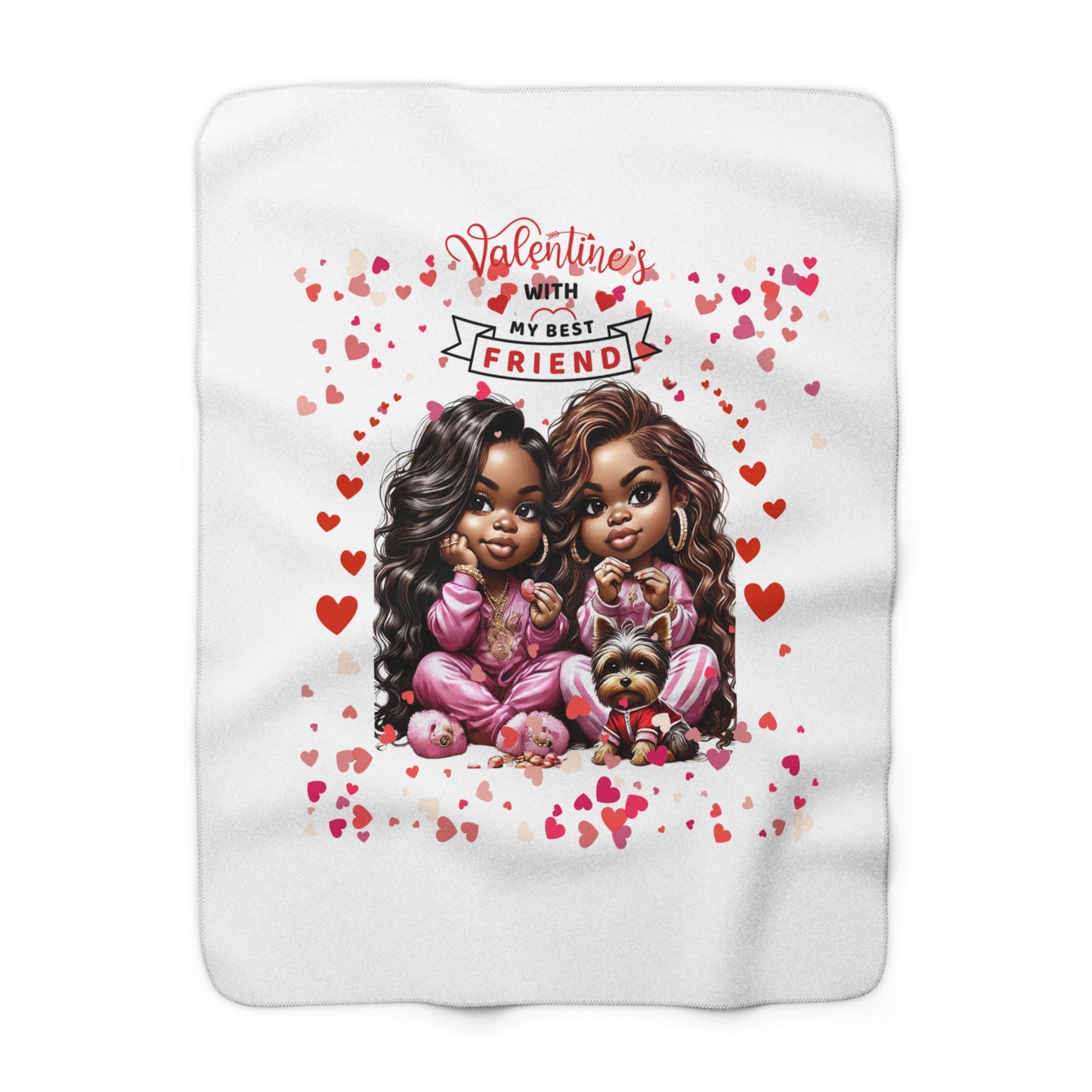 "Best Friend" - Sherpa Fleece Blanket