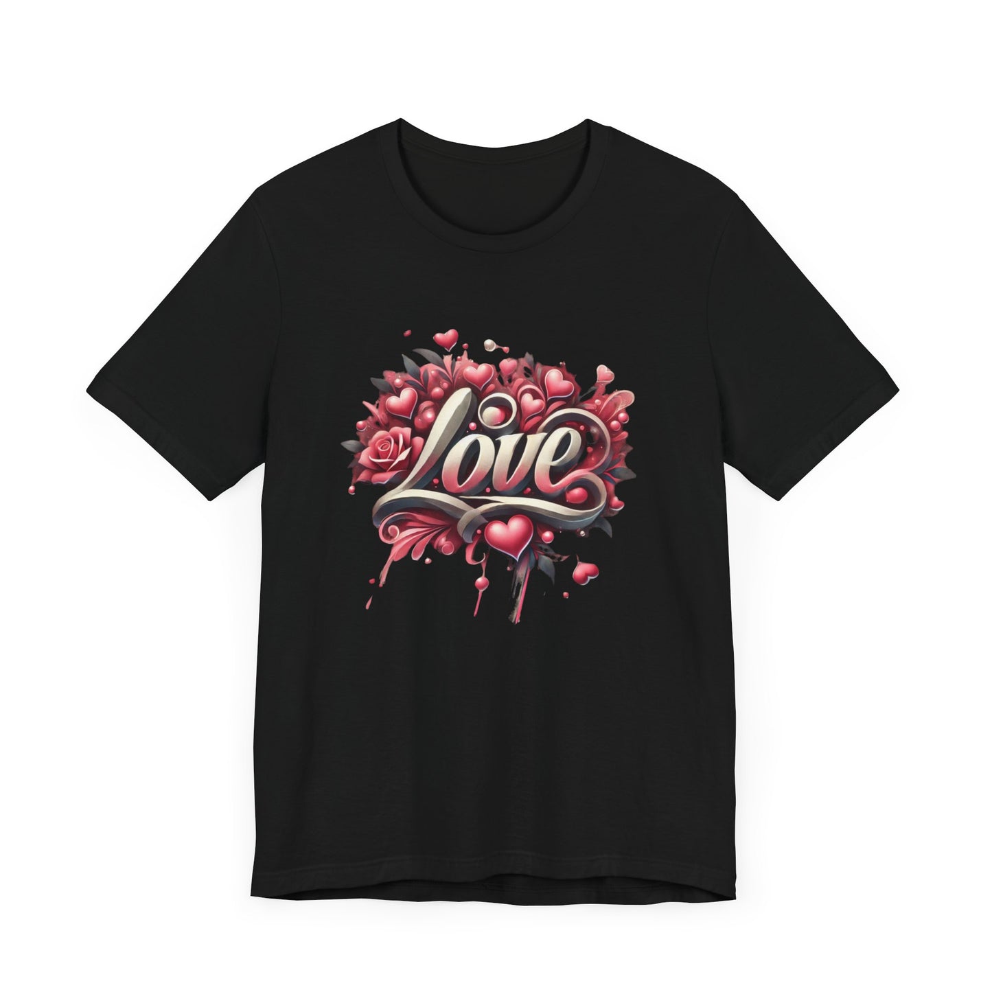 "Love" - Unisex Jersey Short Sleeve Tee