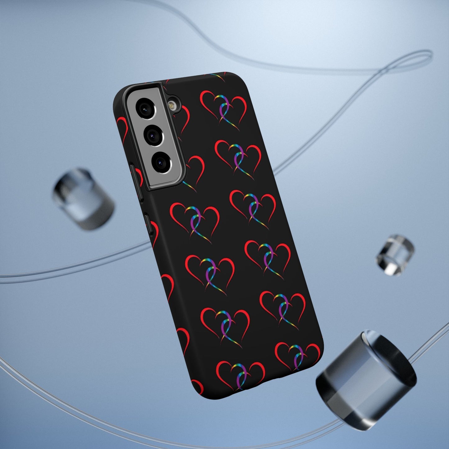 "Hearts" - Impact-Resistant Cases