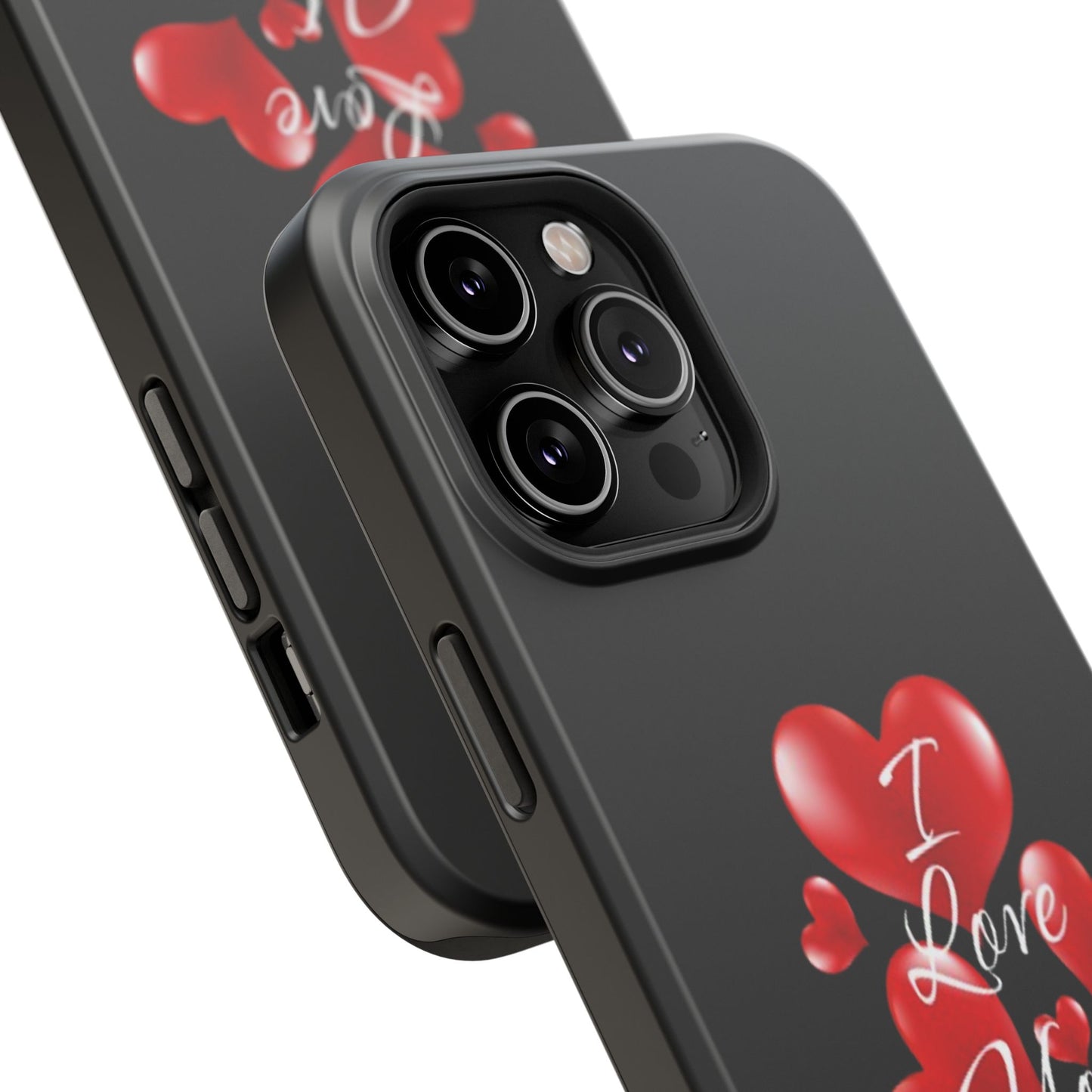 "I Love You" -Impact-Resistant Cases