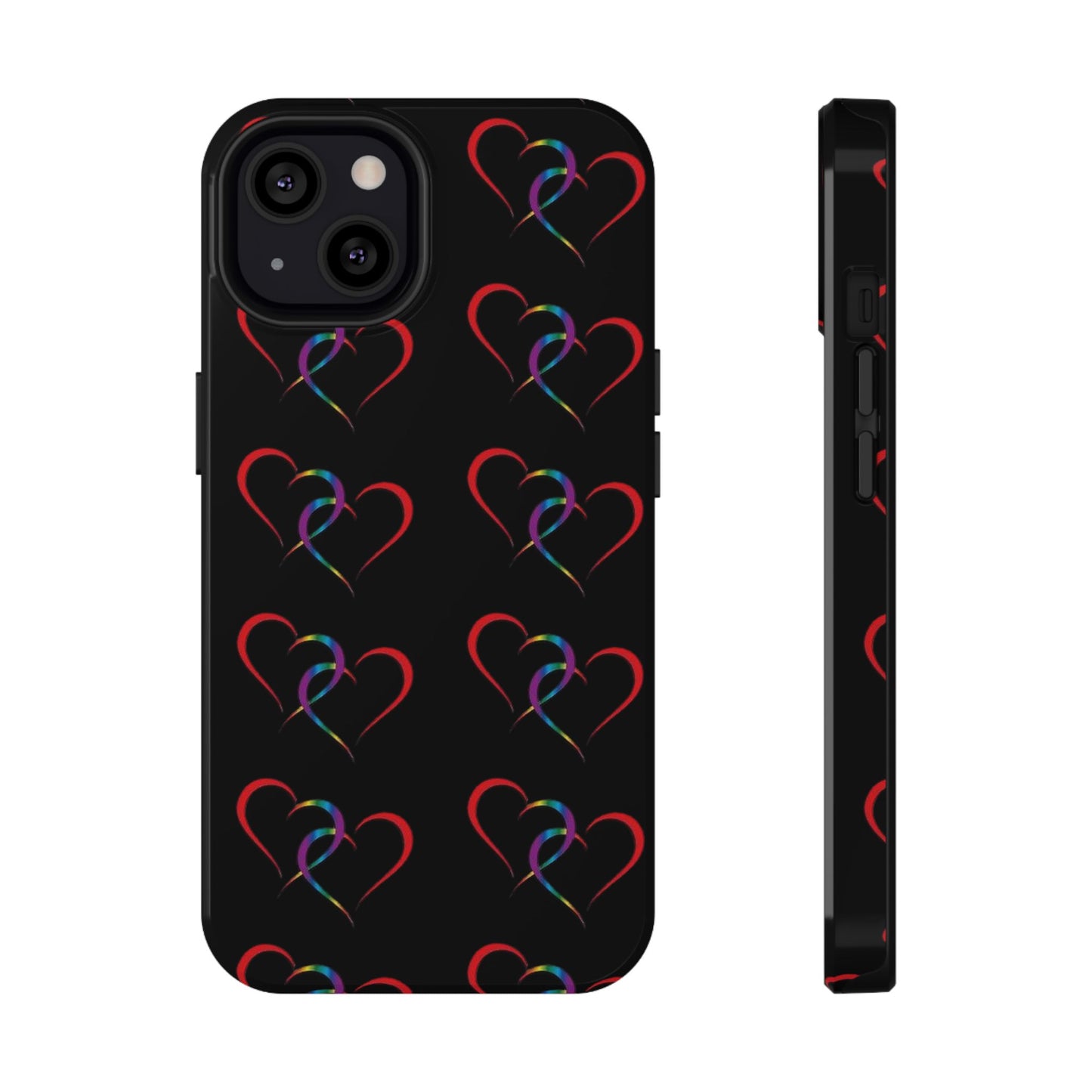 "Hearts" - Impact-Resistant Cases