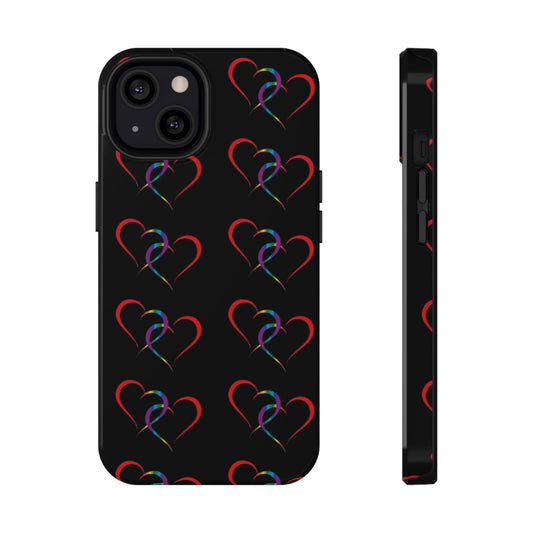 "Hearts" - Impact-Resistant Cases