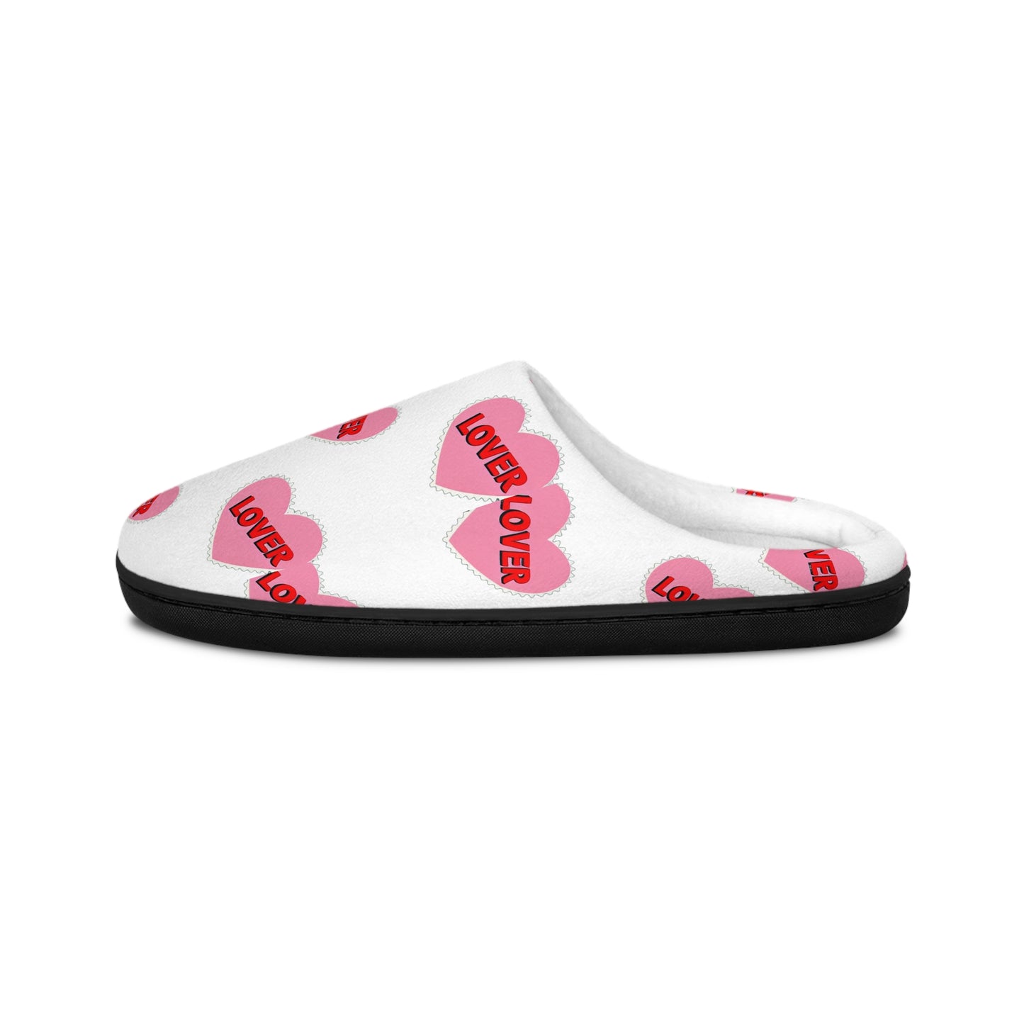 Women's Slippers - Valentines Day Heart Design