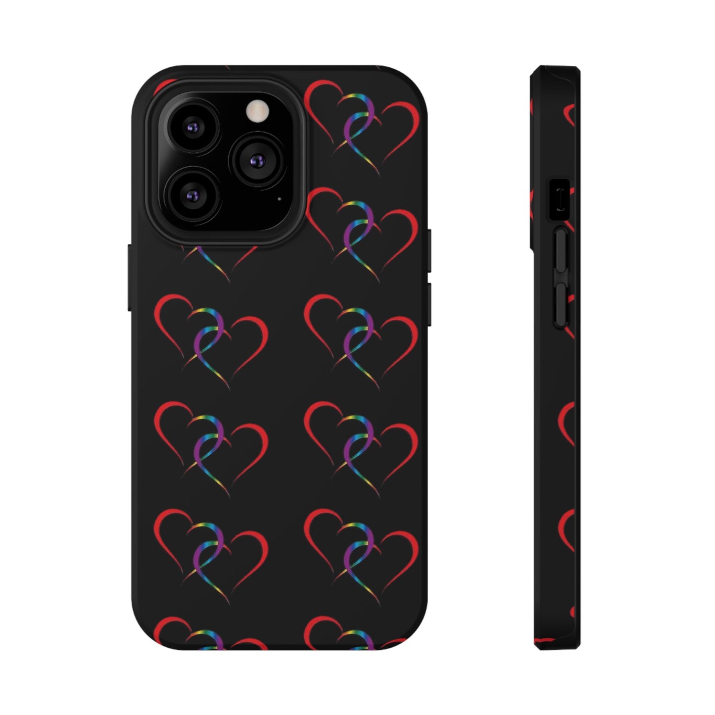 "Hearts" - Impact-Resistant Cases