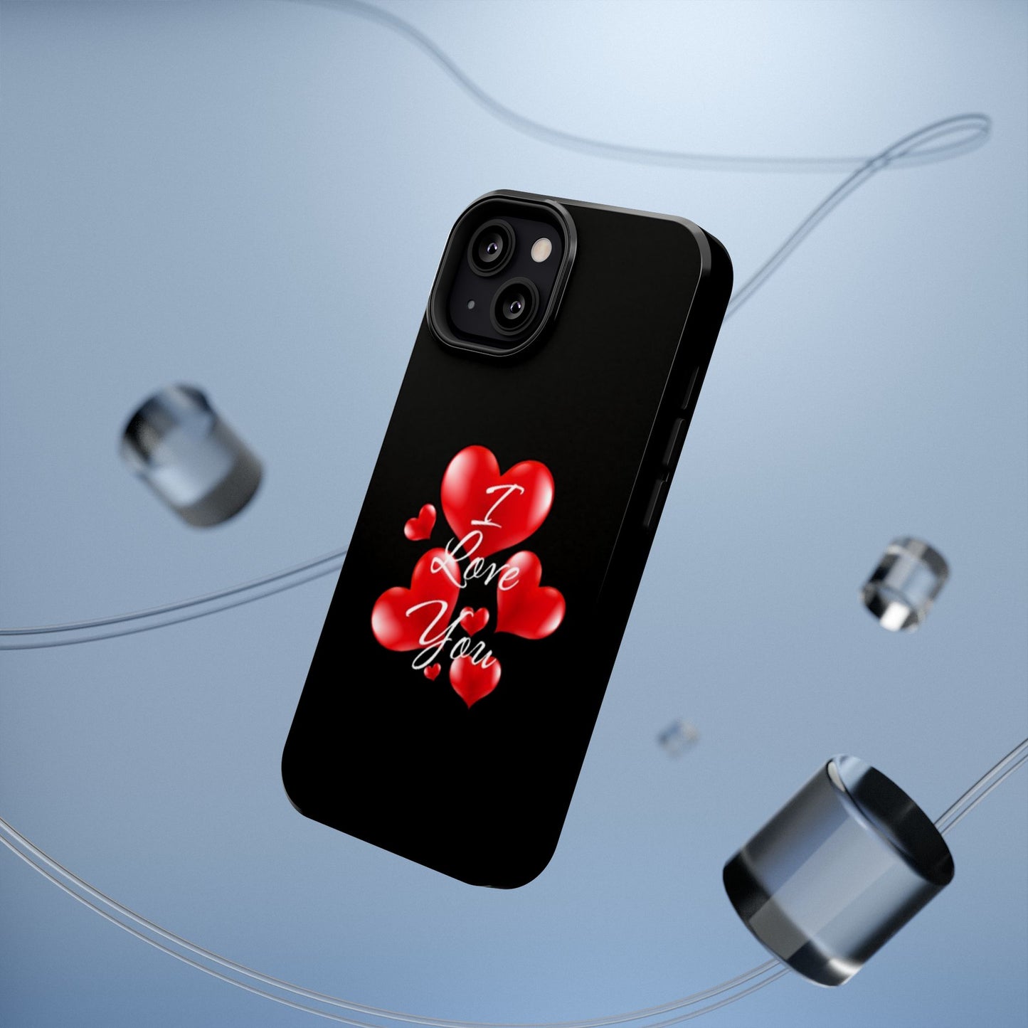 "I Love You" -Impact-Resistant Cases