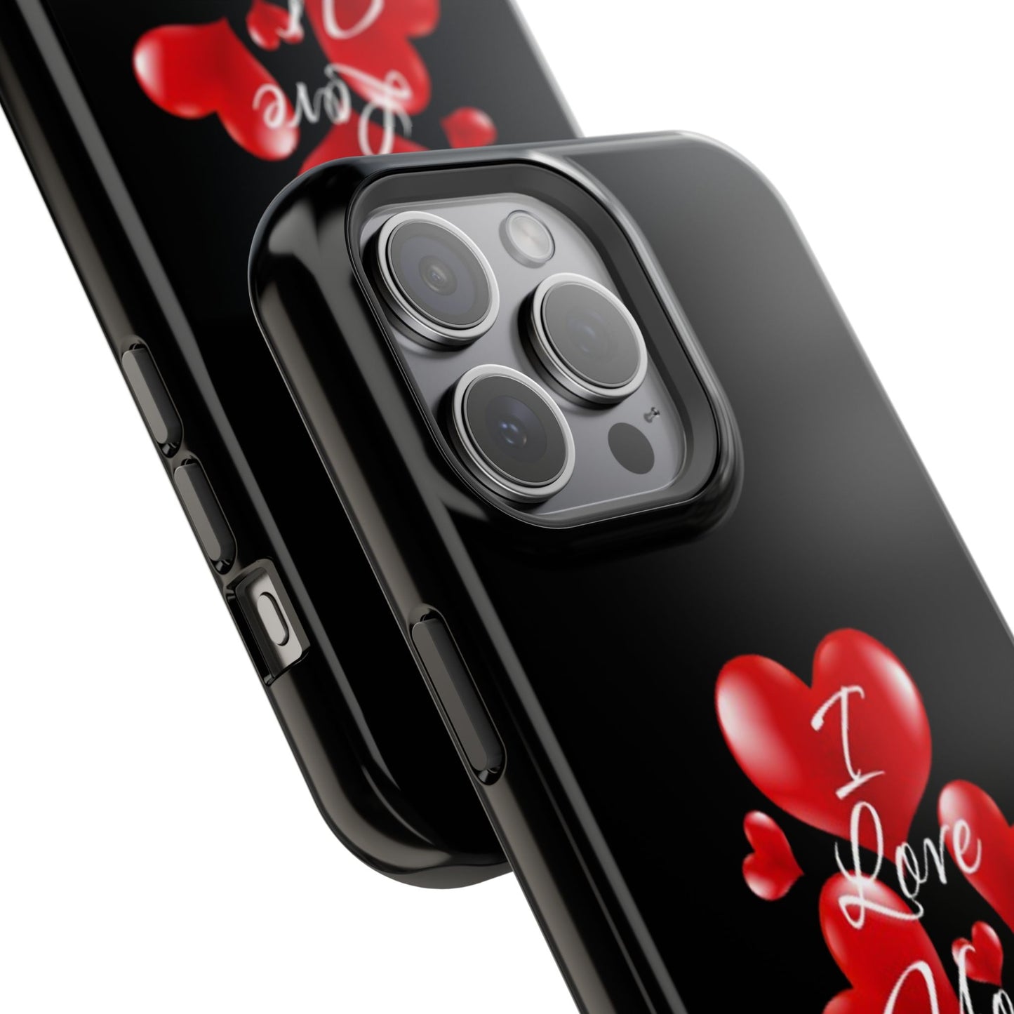 "I Love You" -Impact-Resistant Cases
