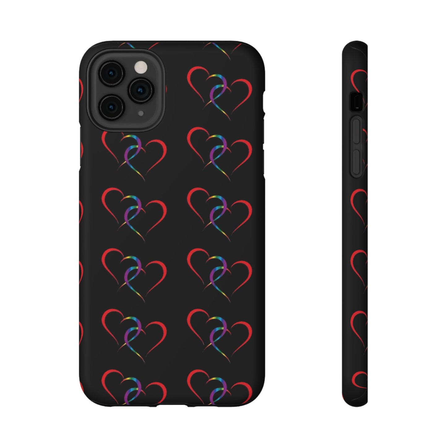 "Hearts" - Impact-Resistant Cases