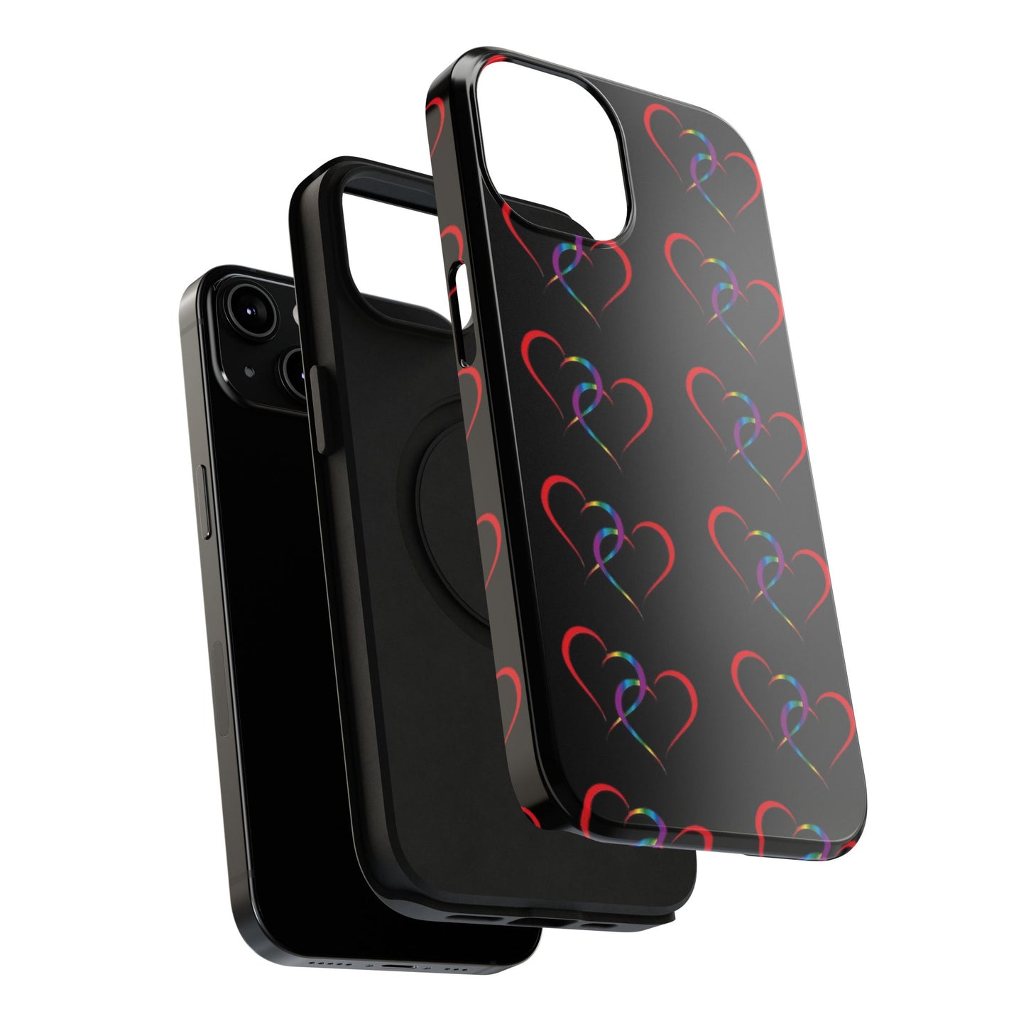 "Hearts" - Impact-Resistant Cases
