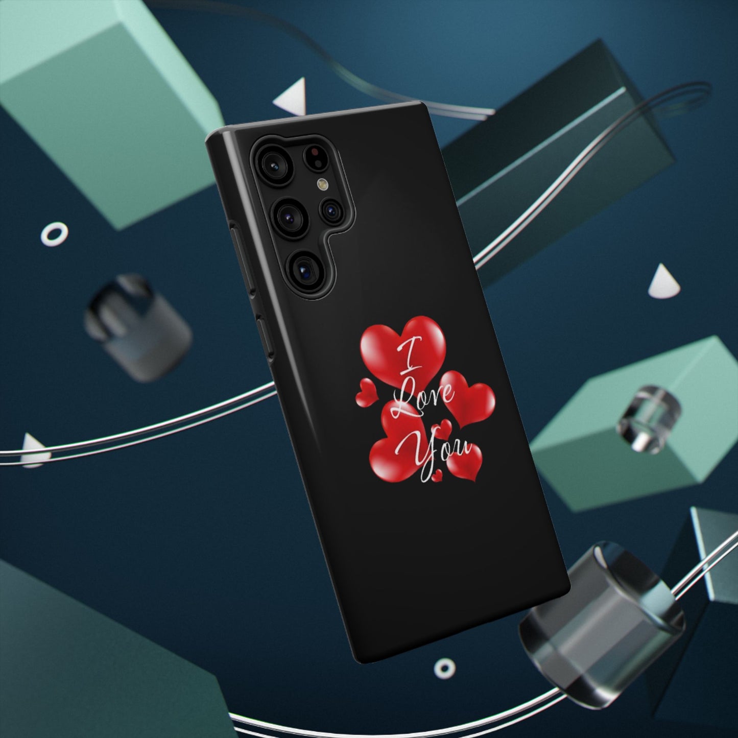 "I Love You" -Impact-Resistant Cases