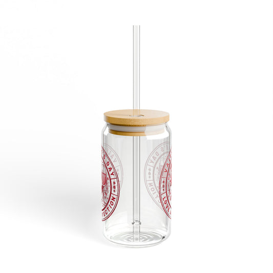 Valentines Day Sipper Glass, 16oz