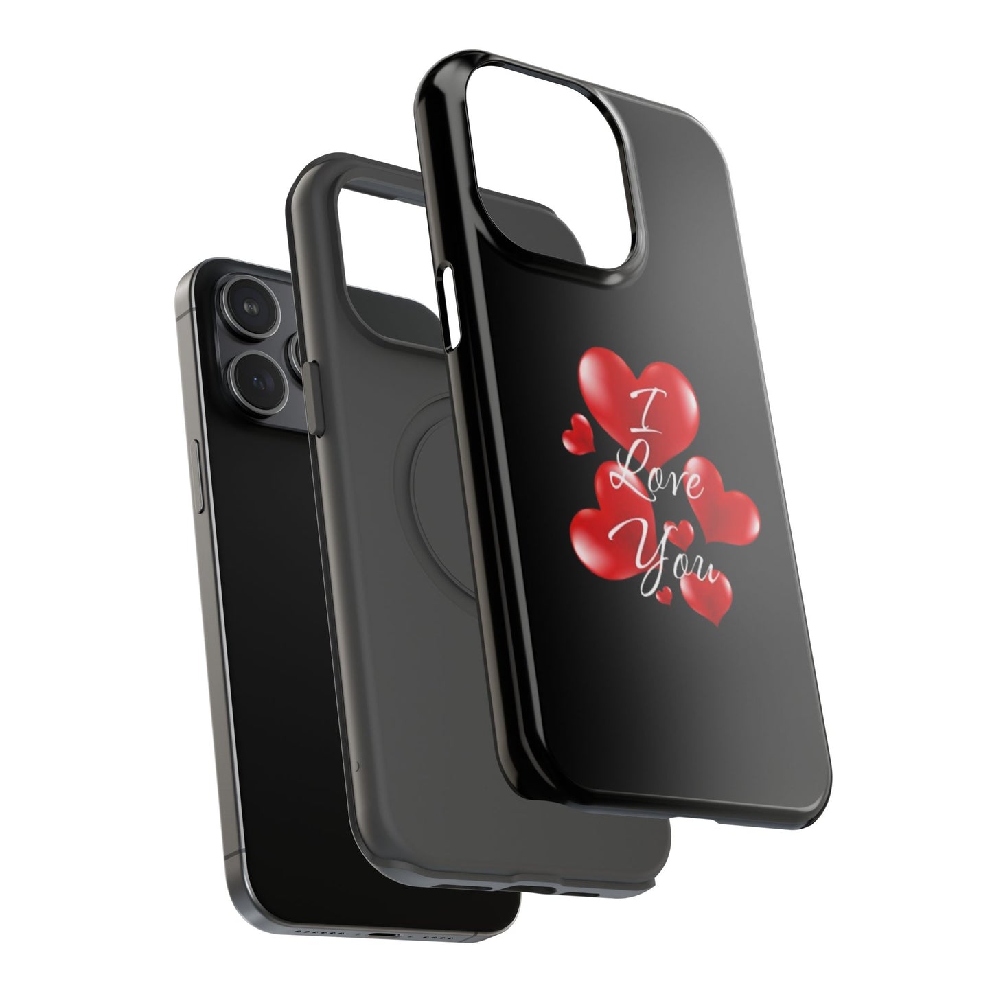 "I Love You" -Impact-Resistant Cases