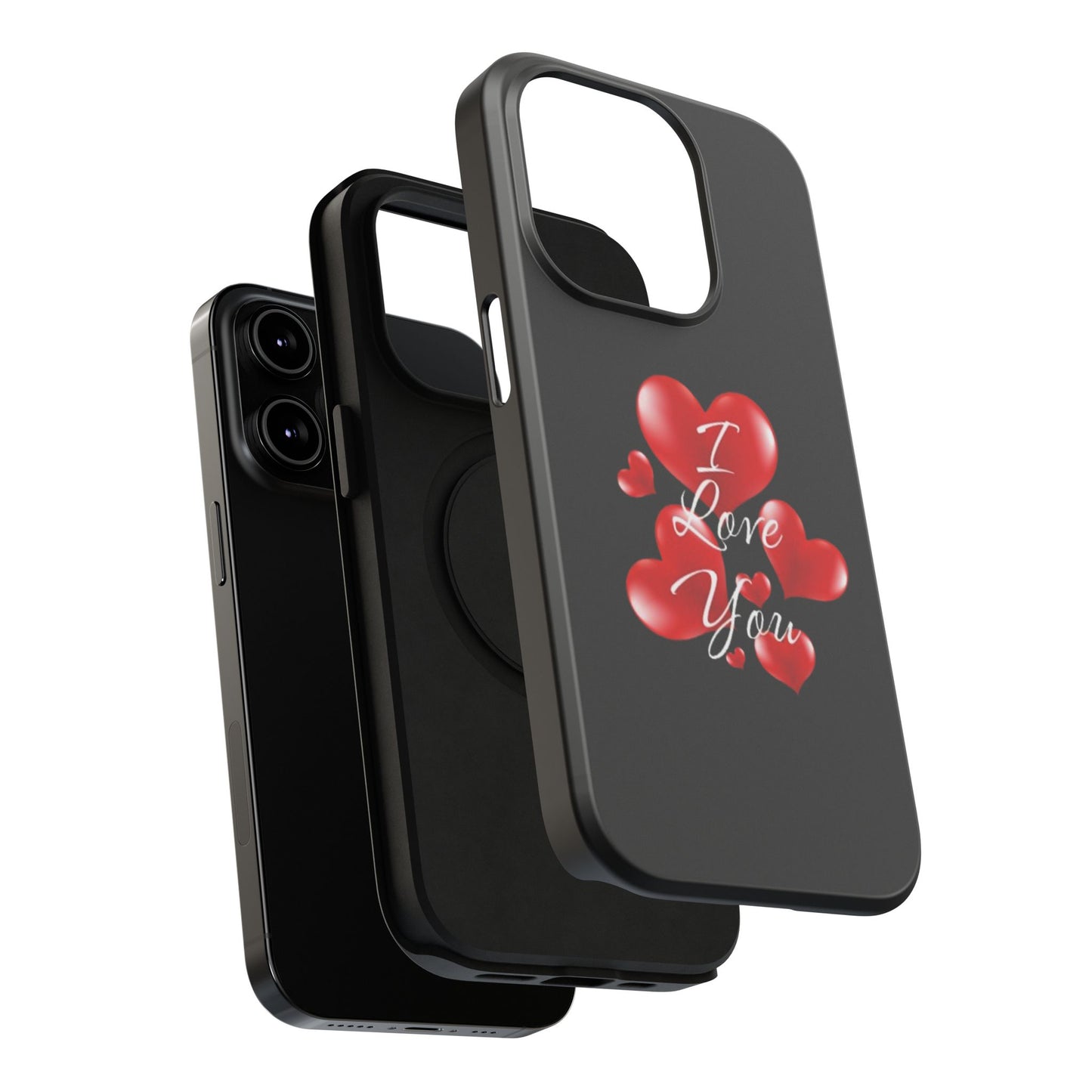 "I Love You" -Impact-Resistant Cases