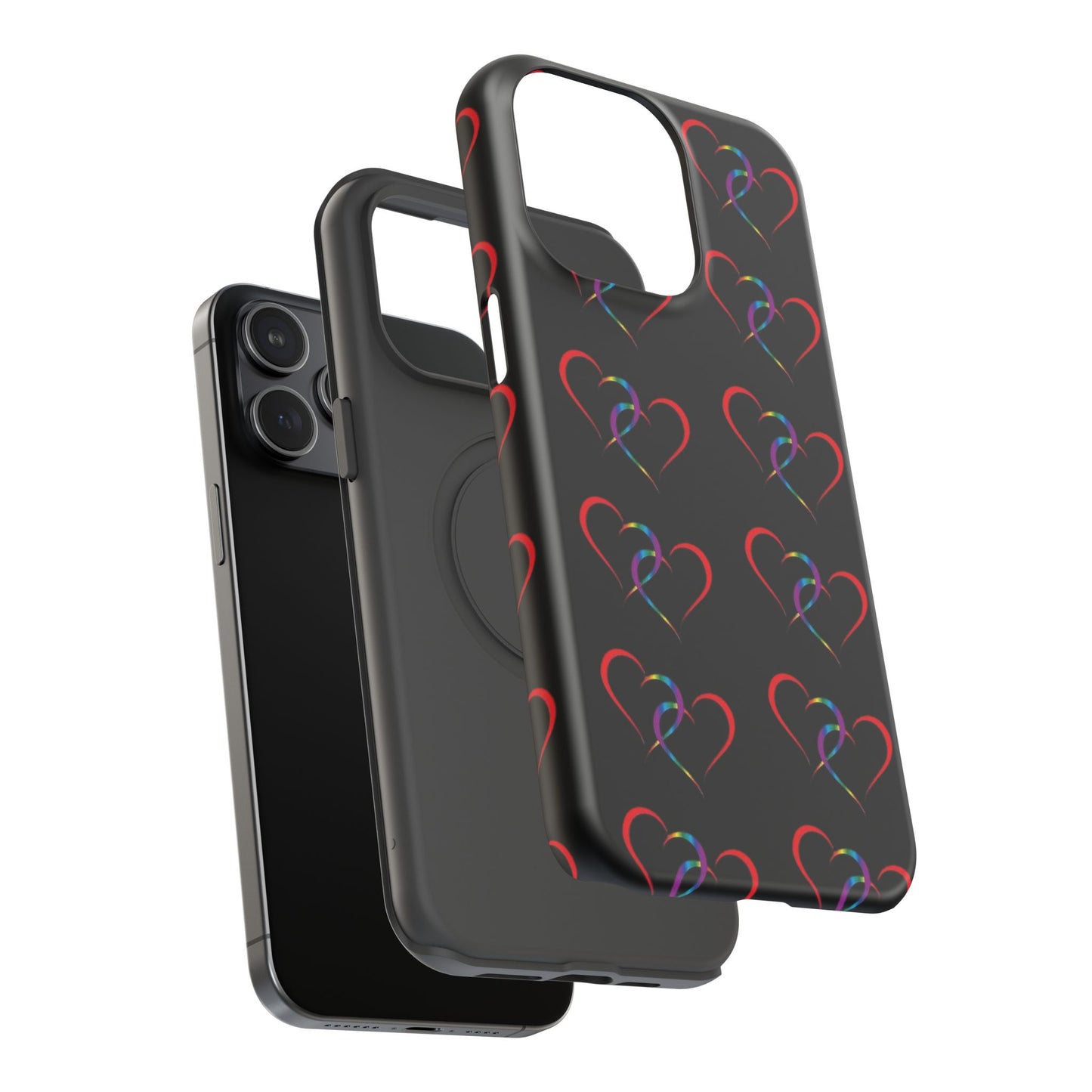 "Hearts" - Impact-Resistant Cases
