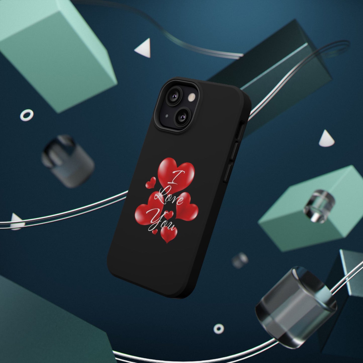 "I Love You" -Impact-Resistant Cases