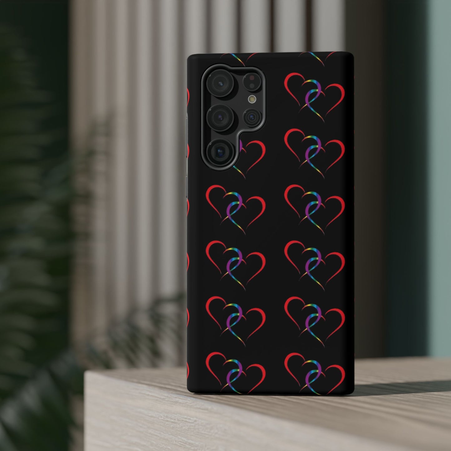 "Hearts" - Impact-Resistant Cases