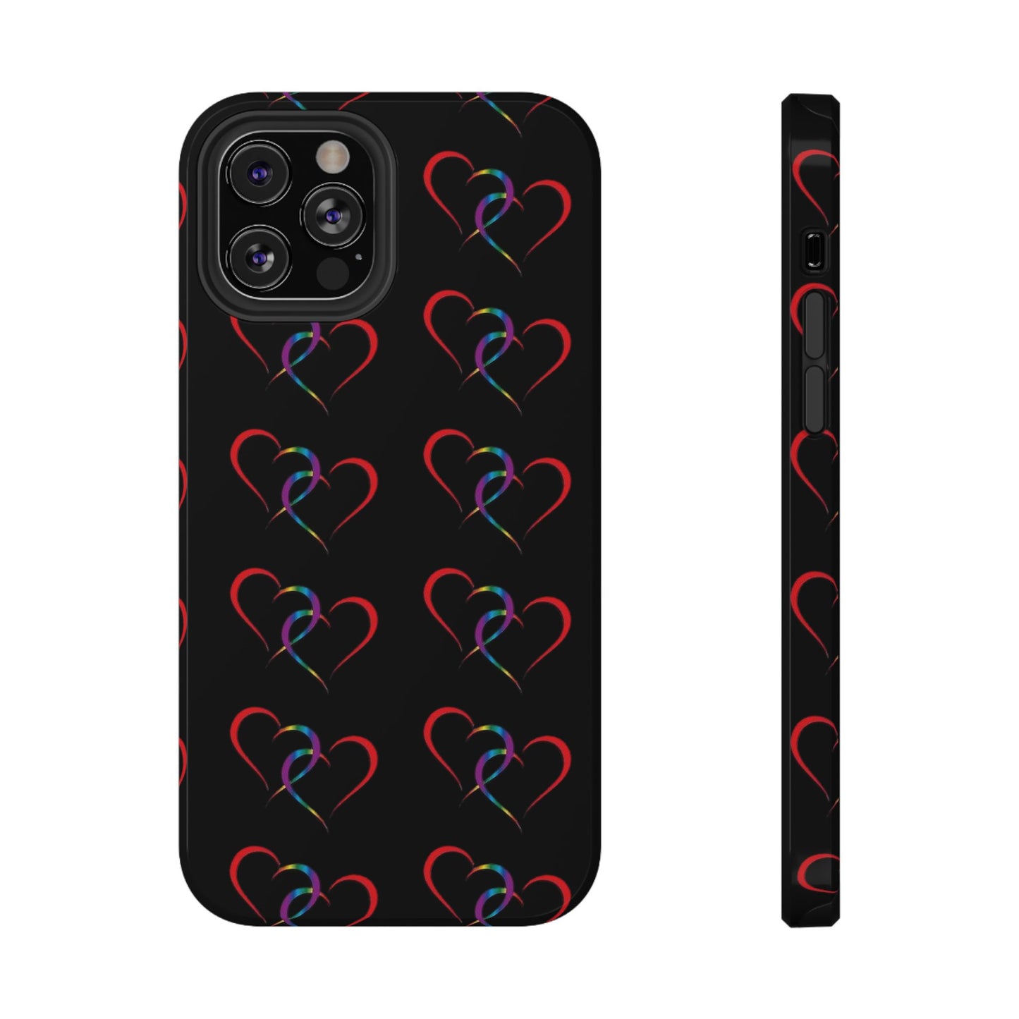 "Hearts" - Impact-Resistant Cases
