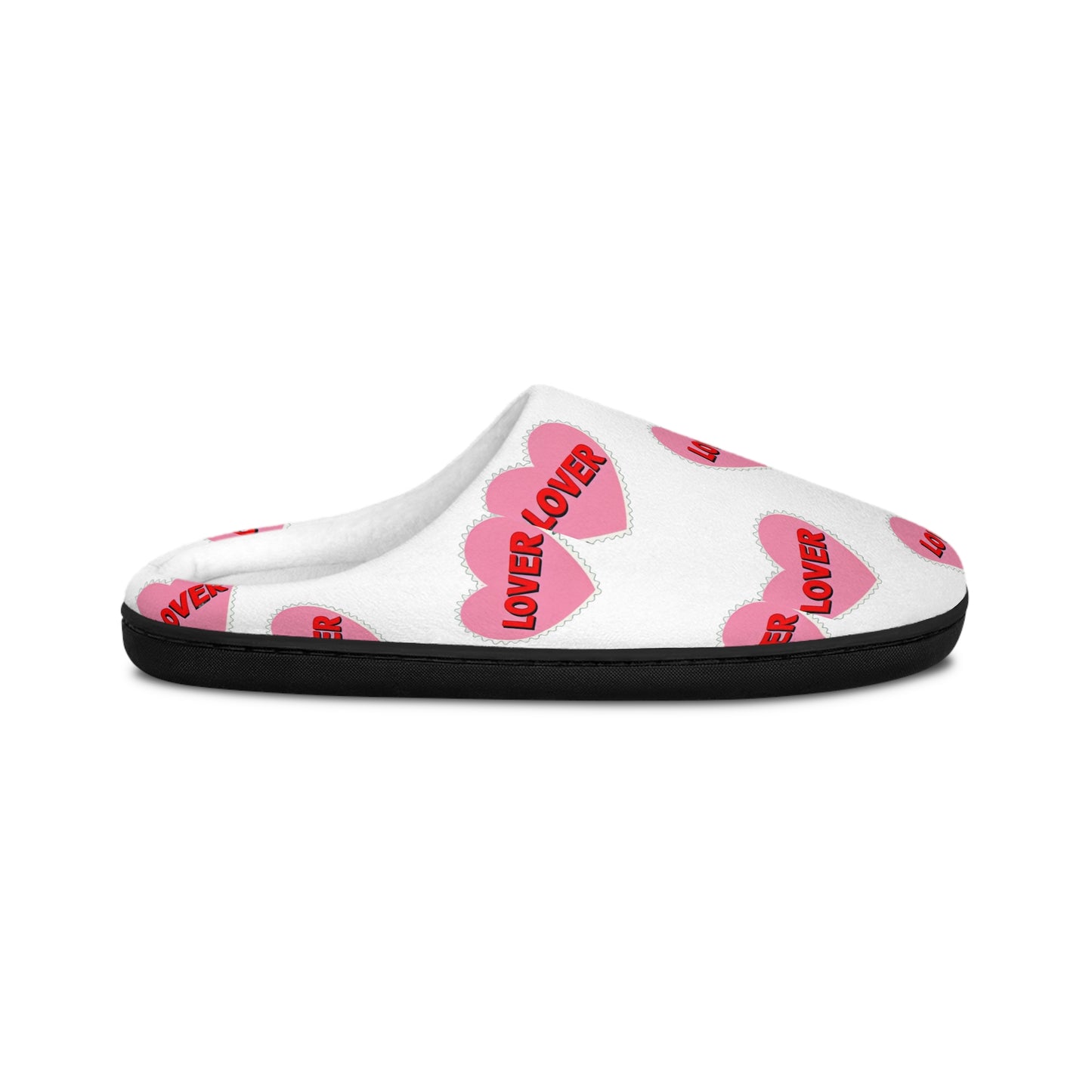 Women's Slippers - Valentines Day Heart Design
