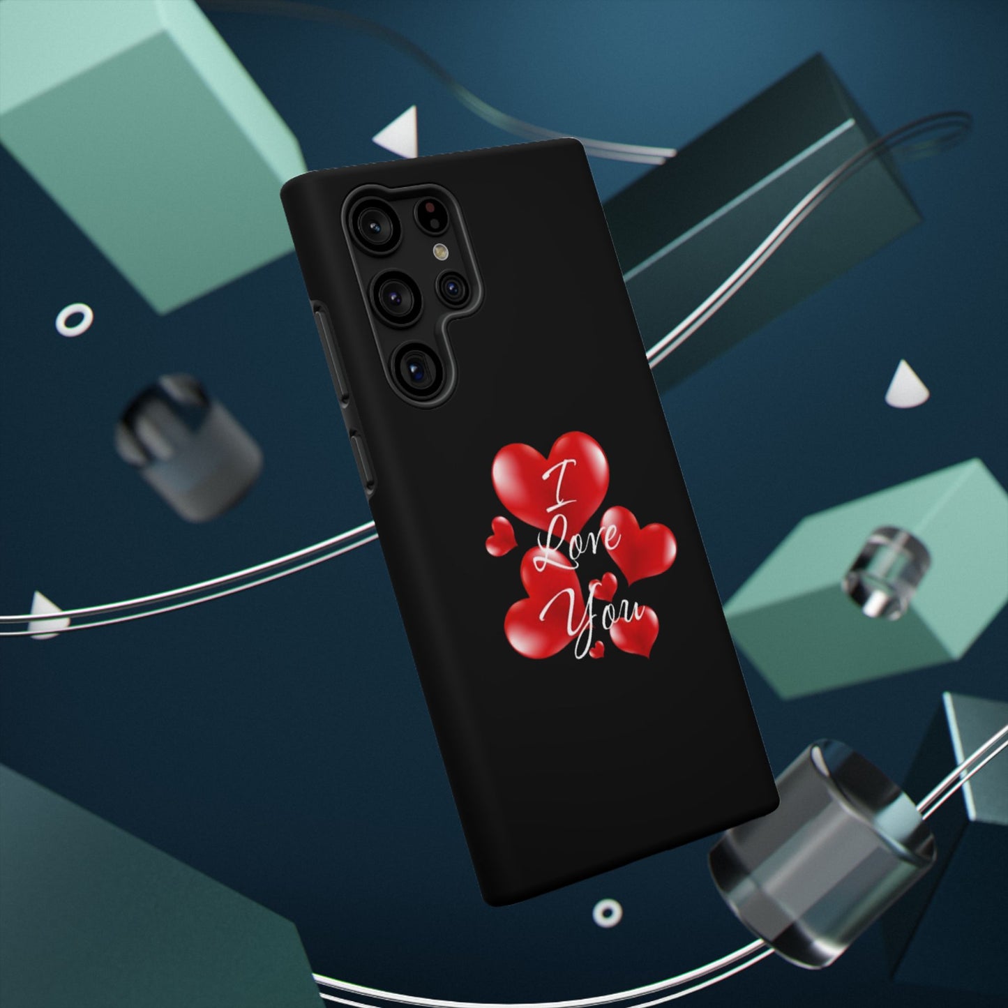"I Love You" -Impact-Resistant Cases