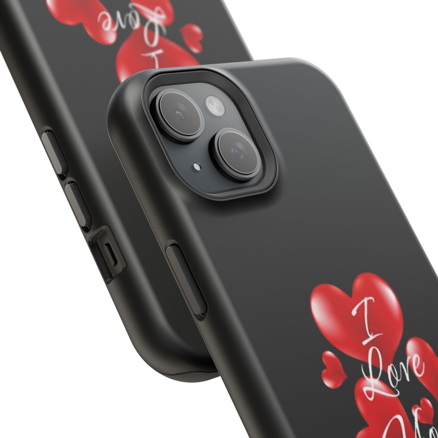 "I Love You" -Impact-Resistant Cases
