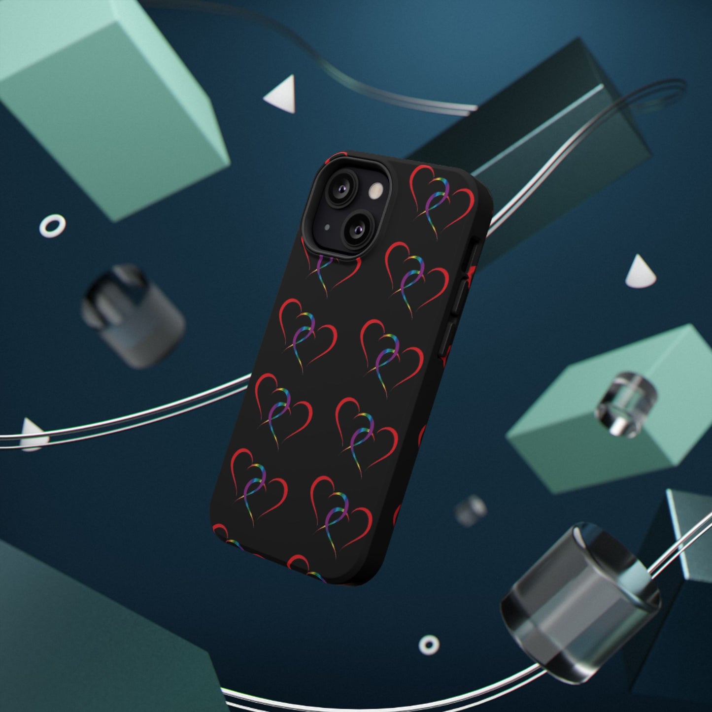 "Hearts" - Impact-Resistant Cases