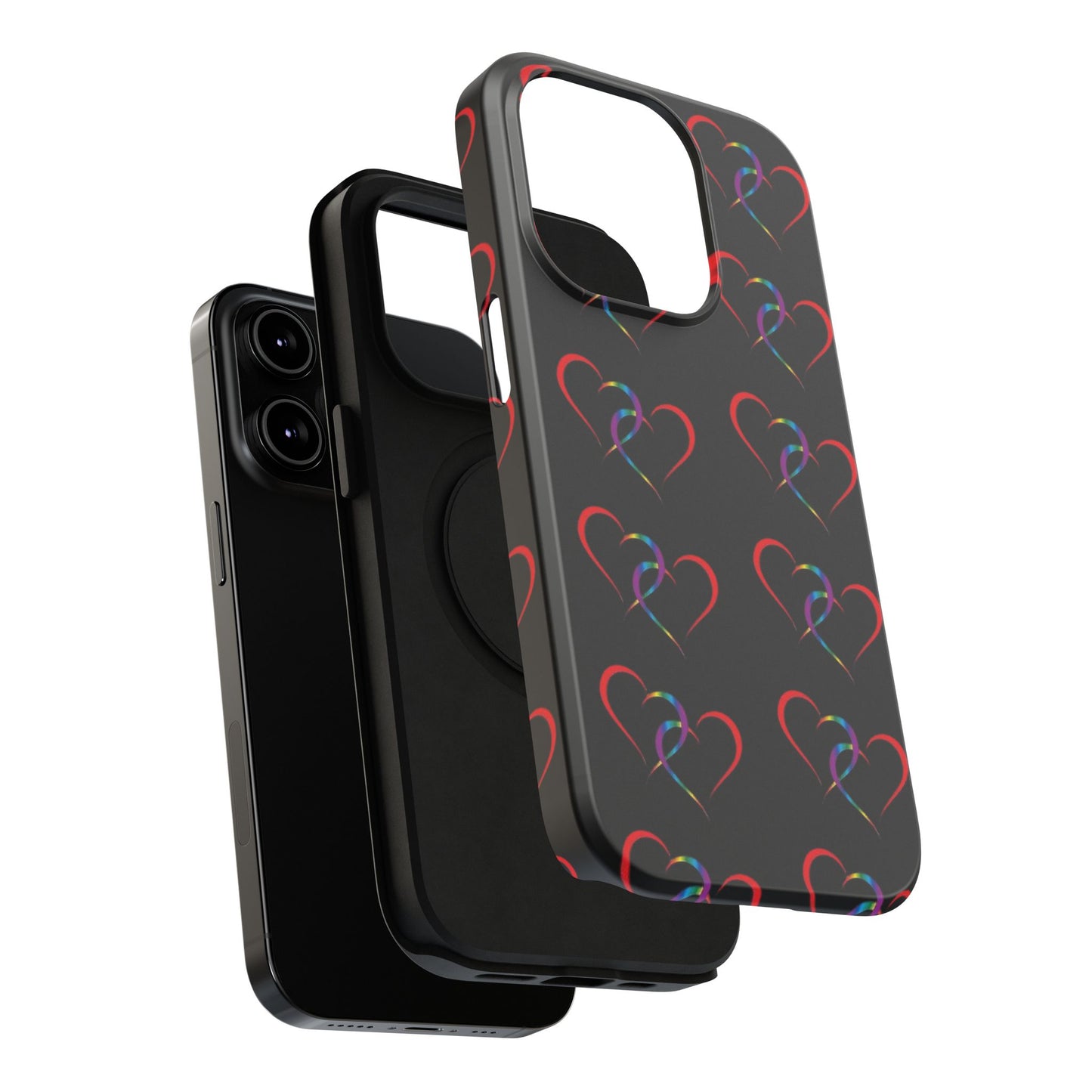 "Hearts" - Impact-Resistant Cases