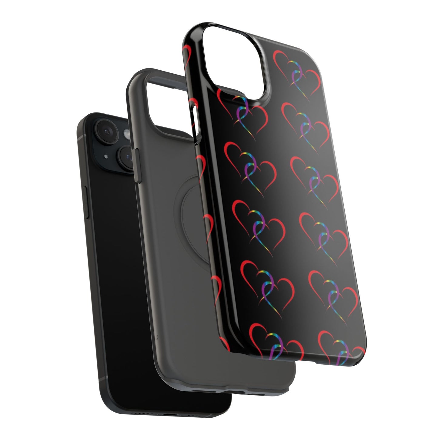 "Hearts" - Impact-Resistant Cases