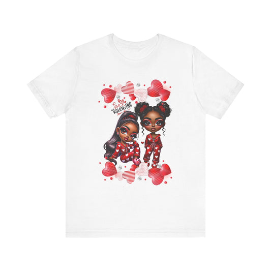"Be My Valentine" - Unisex Jersey Short Sleeve Tee