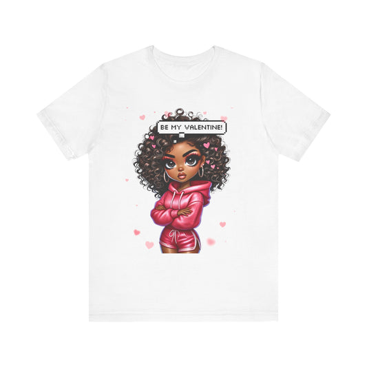 "Happy Valentines Day" - Unisex Jersey Short Sleeve Tee