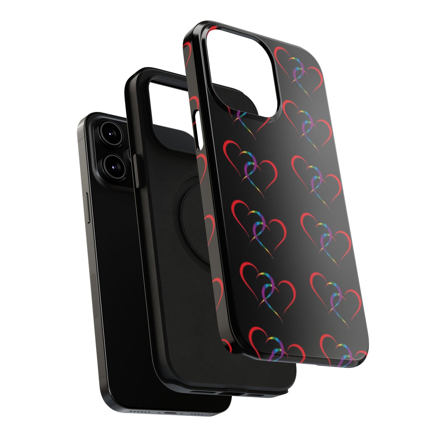 "Hearts" - Impact-Resistant Cases