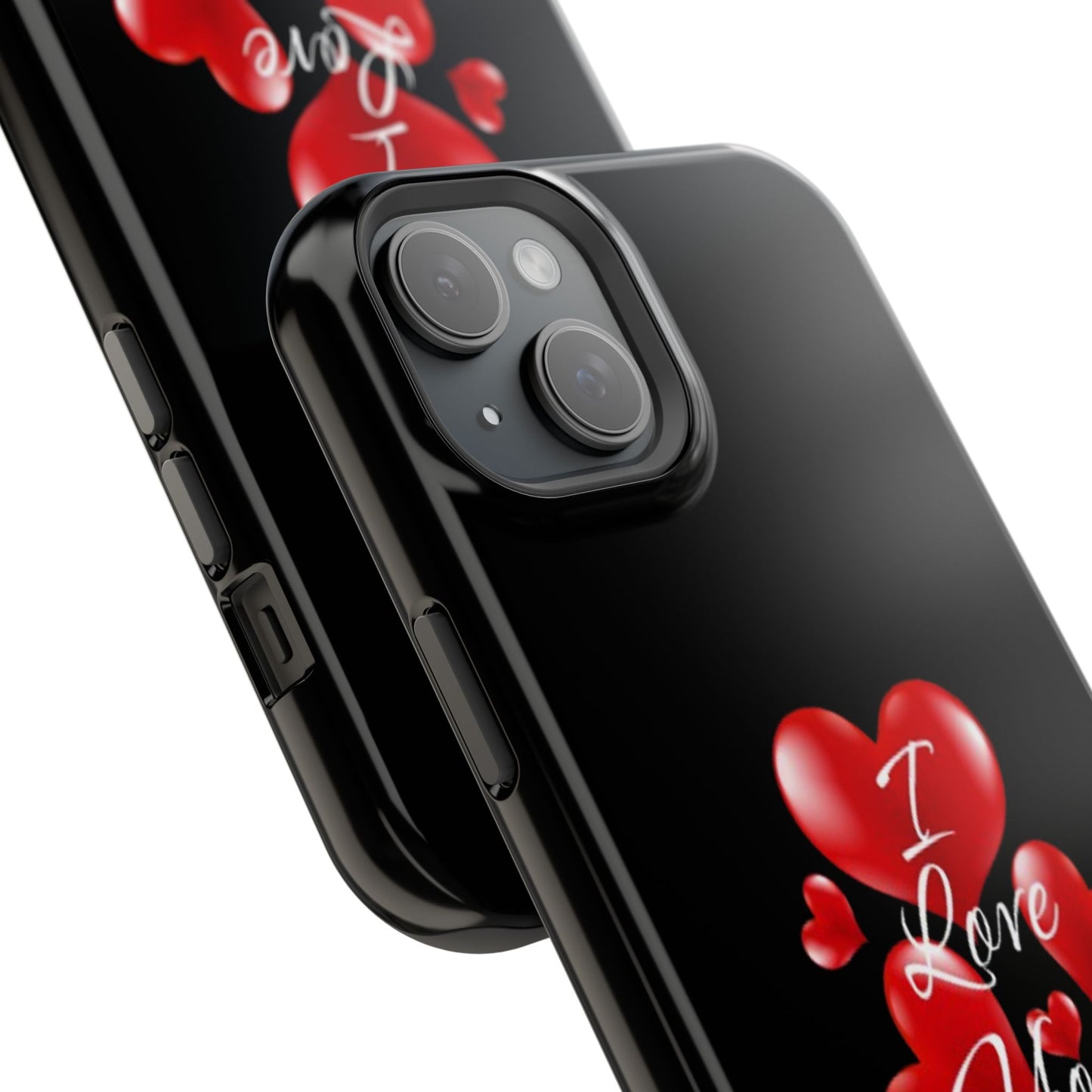 "I Love You" -Impact-Resistant Cases