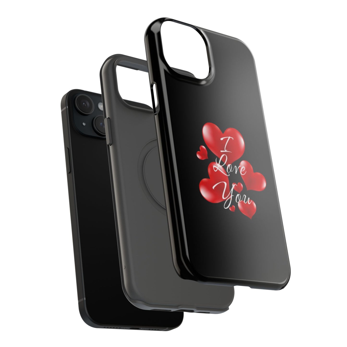 "I Love You" -Impact-Resistant Cases