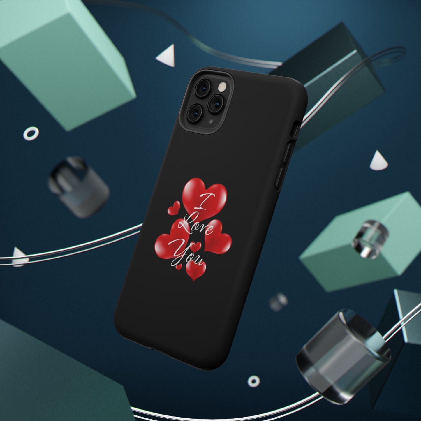 "I Love You" -Impact-Resistant Cases