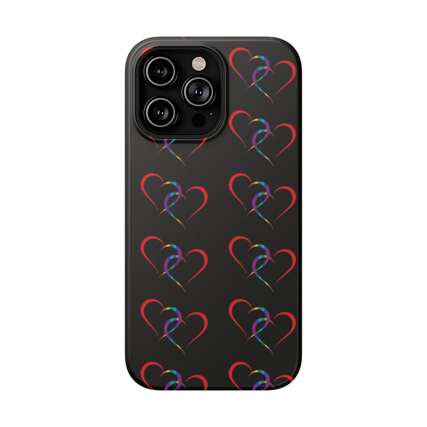 "Hearts" - Impact-Resistant Cases