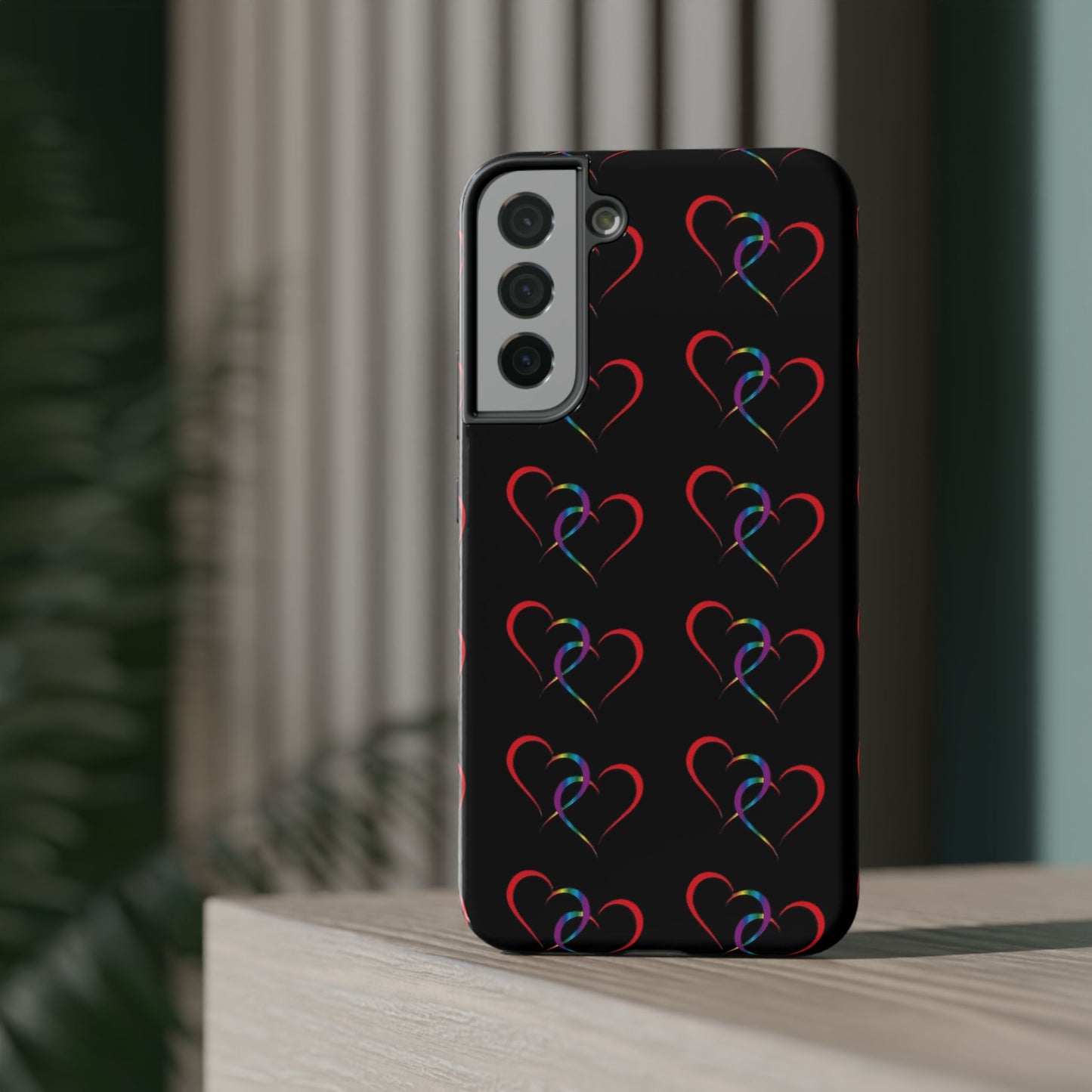 "Hearts" - Impact-Resistant Cases